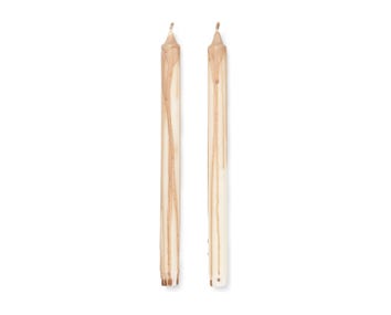 Ferm-Living-Dryp-Candles-Set-of-2-Beige-1
