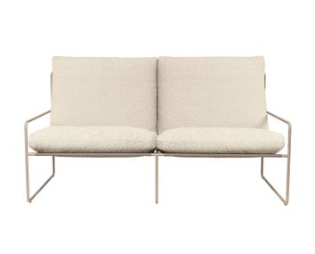 Desert Soffa 2-sits i utförandet Cashmere/Bouclé Off-White