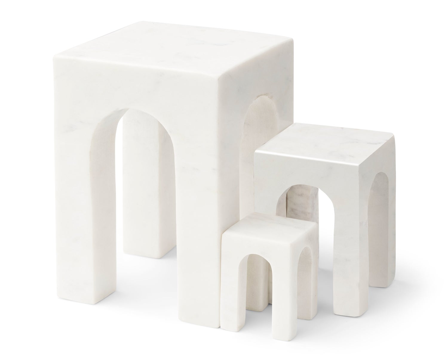 Arkis-Bookend-White-Set