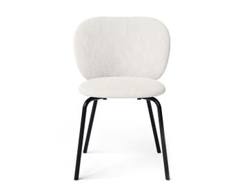 Rico Stol i tyget Bouclé Off-White