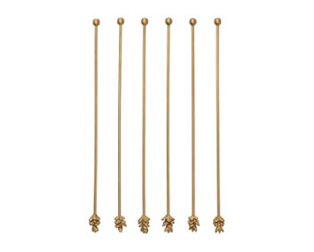 Ferm-Living-Forest-Stir-Sticks-Set-of-6-Long-Brass-1