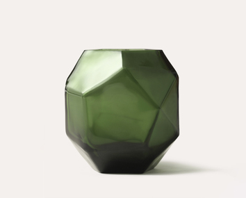 Bjork Candle Holder Green | Tinted Objects