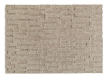 Bielke Wool Rug Matta Beige Melange | Tinted Objects