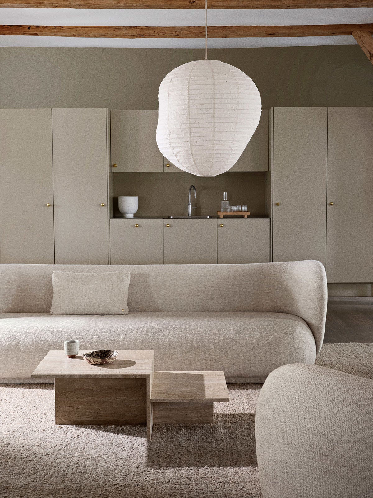 Rico Soffa 4-sits i ljust vardagsrum