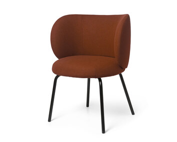 Rico Matstol i tyget Tonus Red/Brown