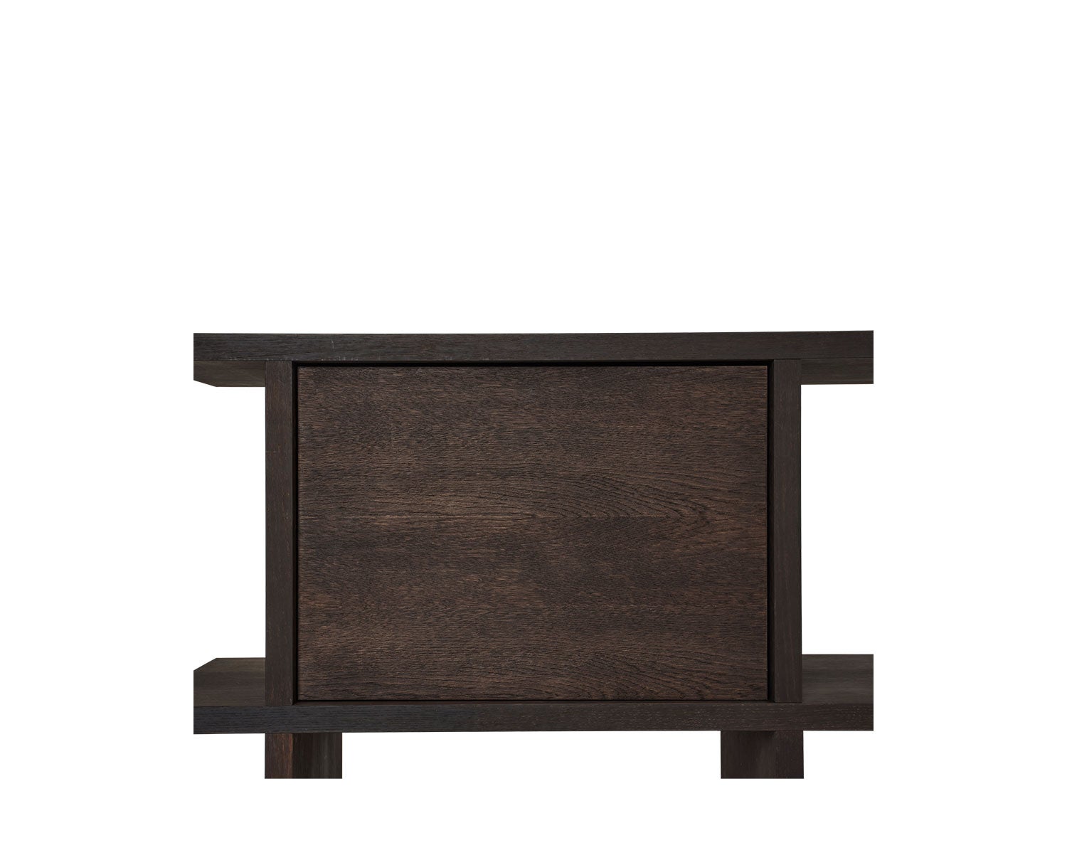 Kona bokhylleinsats i färgen Dark Stained.