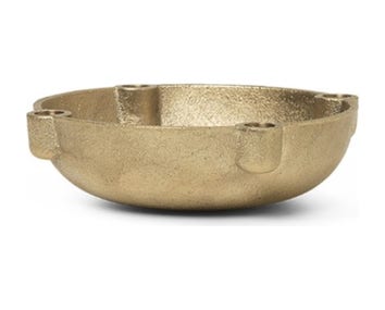 Ferm-Living-Bowl-Candle-Holder-Small-Brass-1