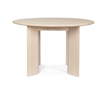 Bevel Matbord 117 i vitoljad bok