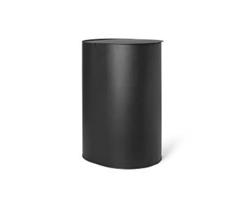 Enkel Soptunna i stor storlek i färgen Black