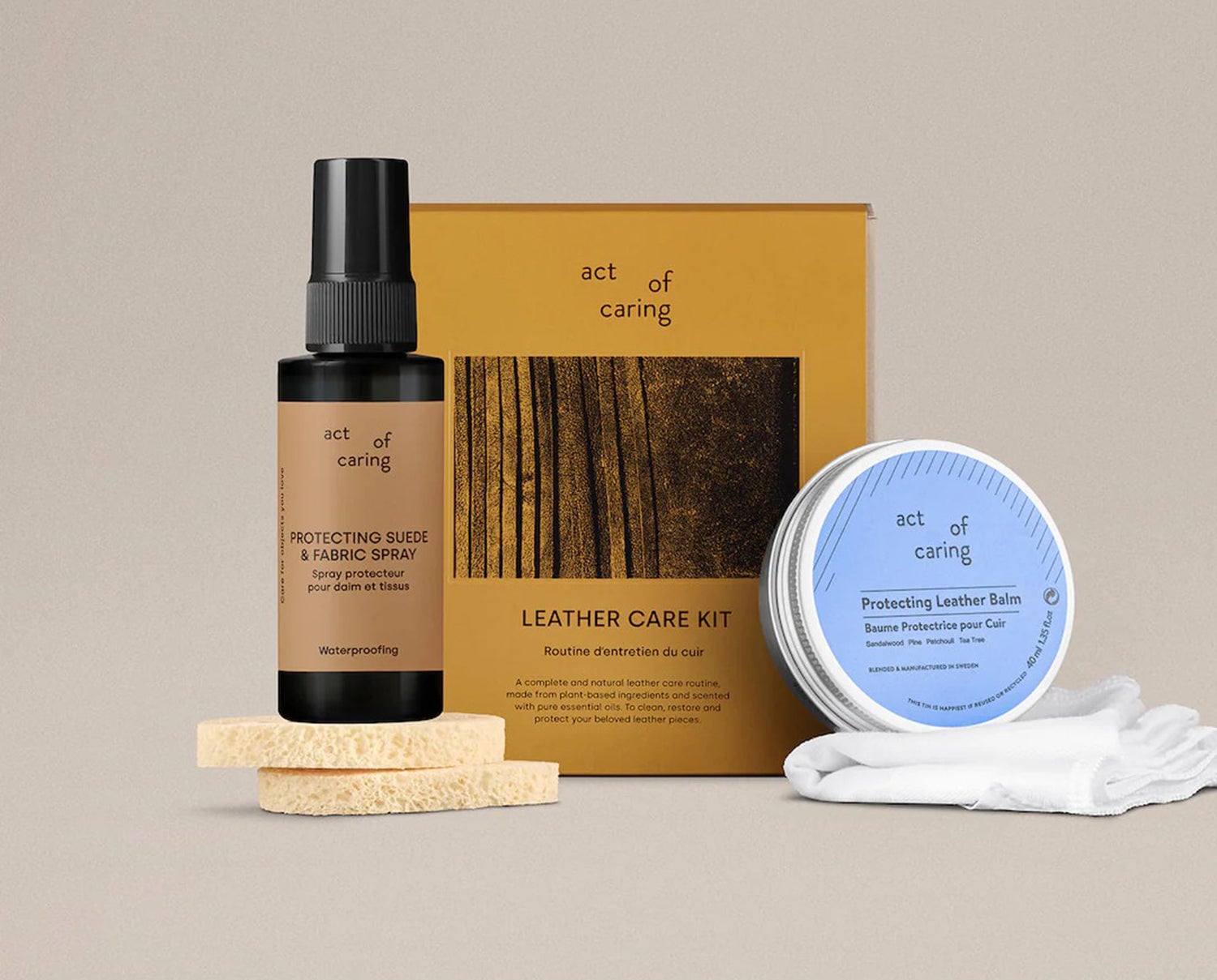 Restoring Leather Care Kit från Act of Caring