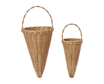 Ferm-Living-Braided-Christmas-Ornaments-Set-of-2-Cones-Natural-1