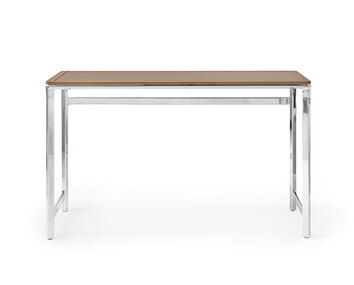 Vipp 430 Studio Skrivbord i Camel Läder och ekfanér