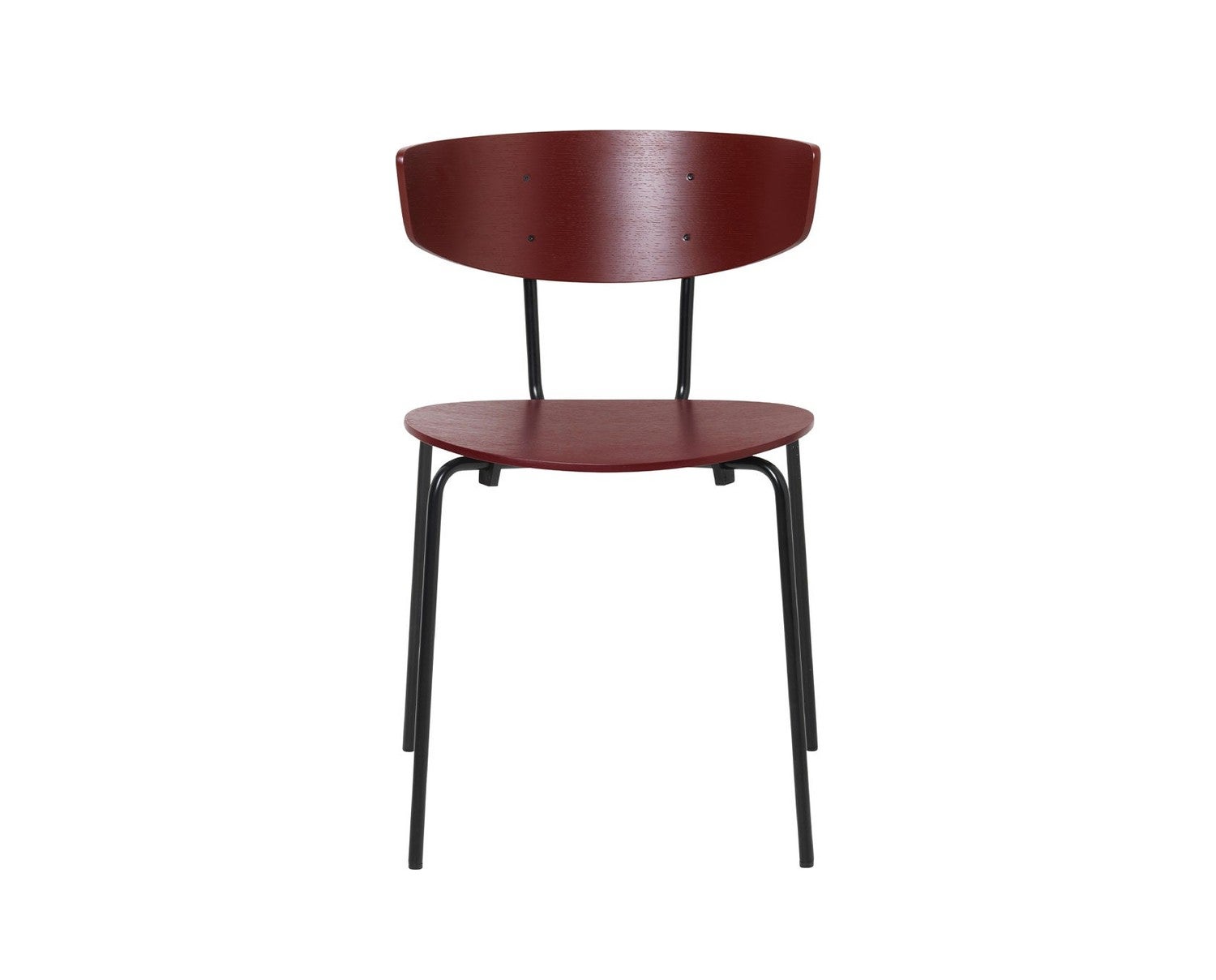 Ferm-Living-Herman-Dining-Chair-Wood-Steel-Red-Brown-s