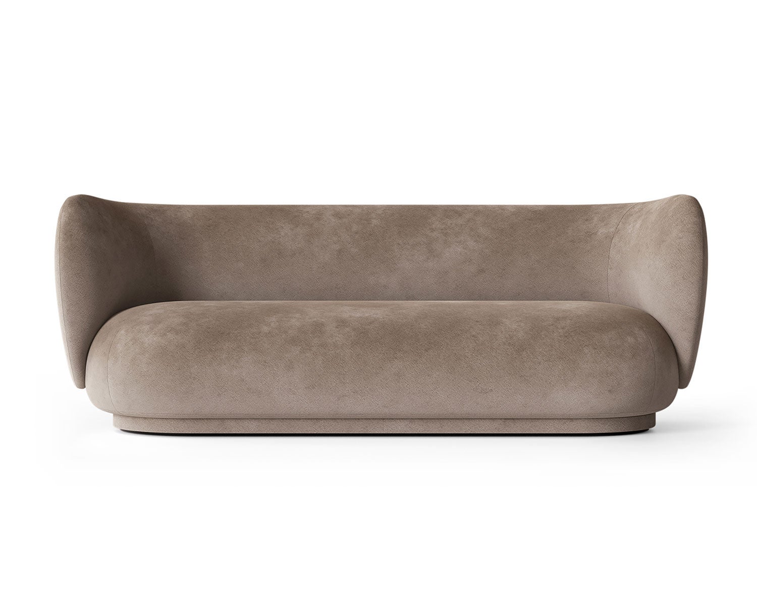 Rico Soffa 3-sits i tyget Faded Velvet Beige
