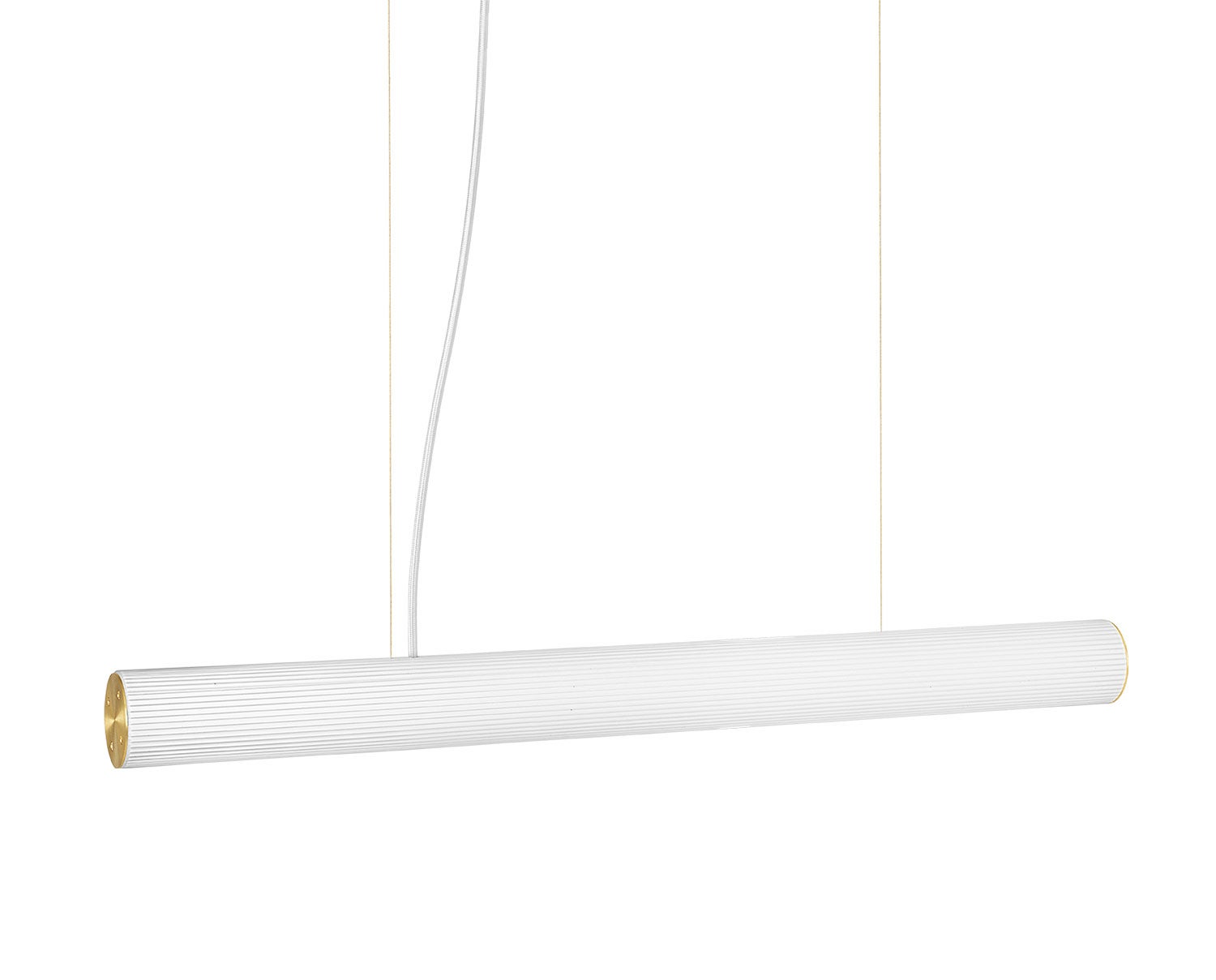 Vuelta pendellampa i vitt/mässing