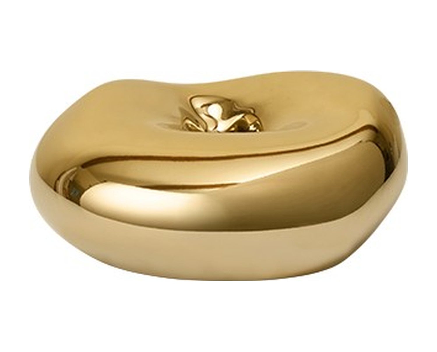Ferm-Living-Bellure-Candle-Holder-Brass-Finish-1