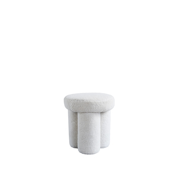 BigFoot_Stool_SheepSkin_White