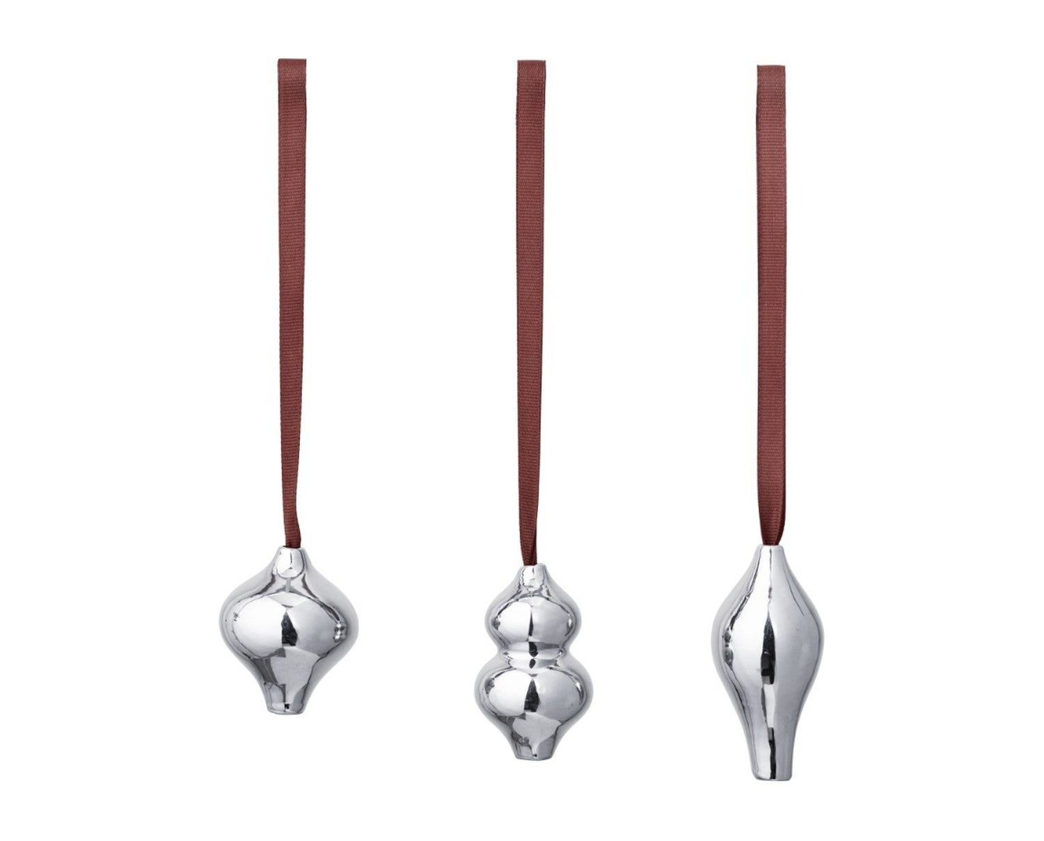 Ferm-Living-Komo-Ornaments-Set-of-3-Silver-1