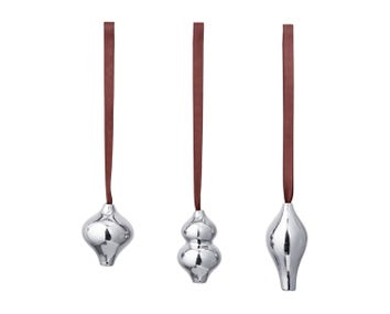 Ferm-Living-Komo-Ornaments-Set-of-3-Silver-1