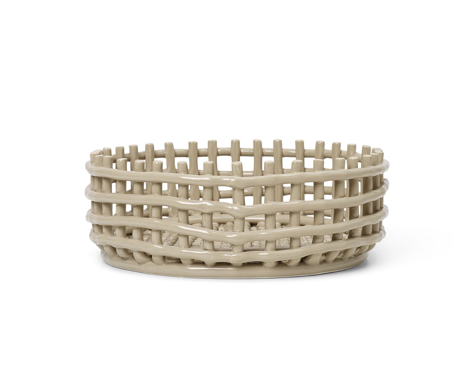 Ceramic Centrepiece i färgen Cashmere