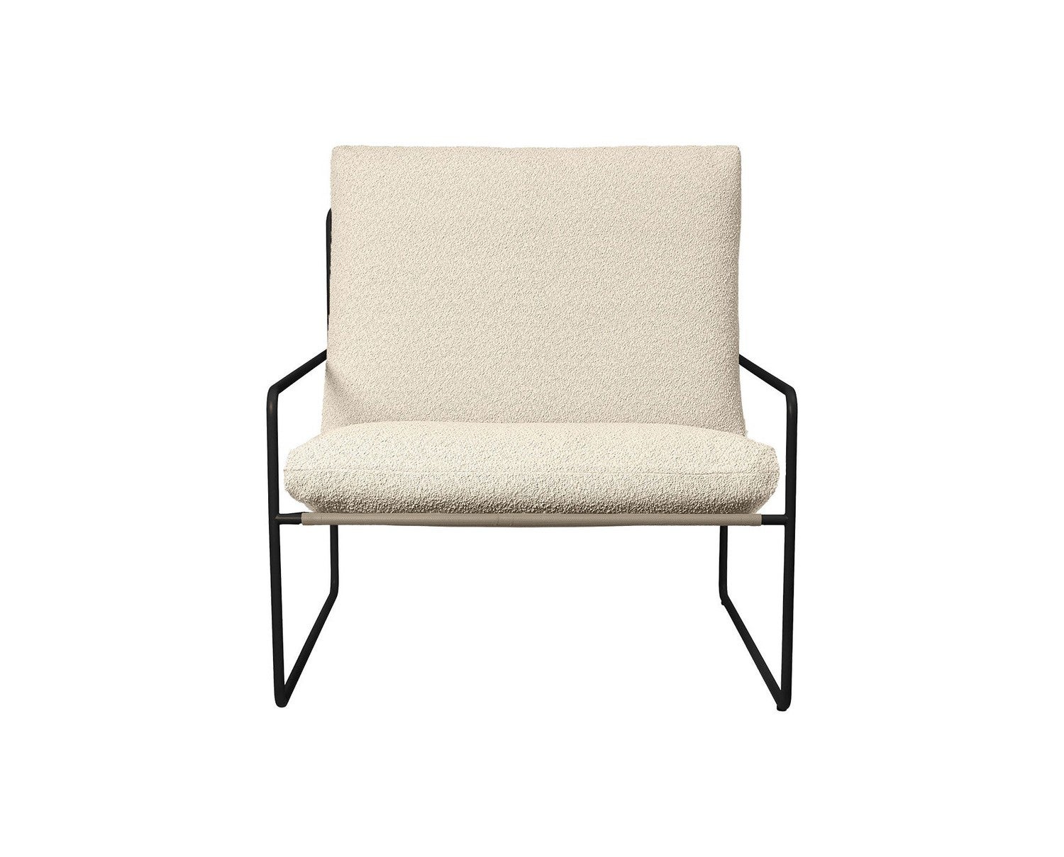 Ferm-Living-Desert-1-seater-Black-Boucle-Off-White-0928-1b