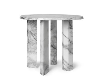 Taula Sidobord i utförandet White/Charcoal