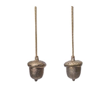 Ferm-Living-Acorn-Ornaments-Set-of-2-Brass-1