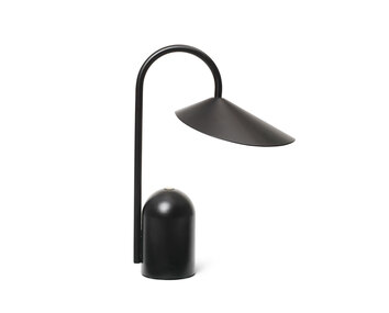 Arum Portabel Lampa i färgen Black