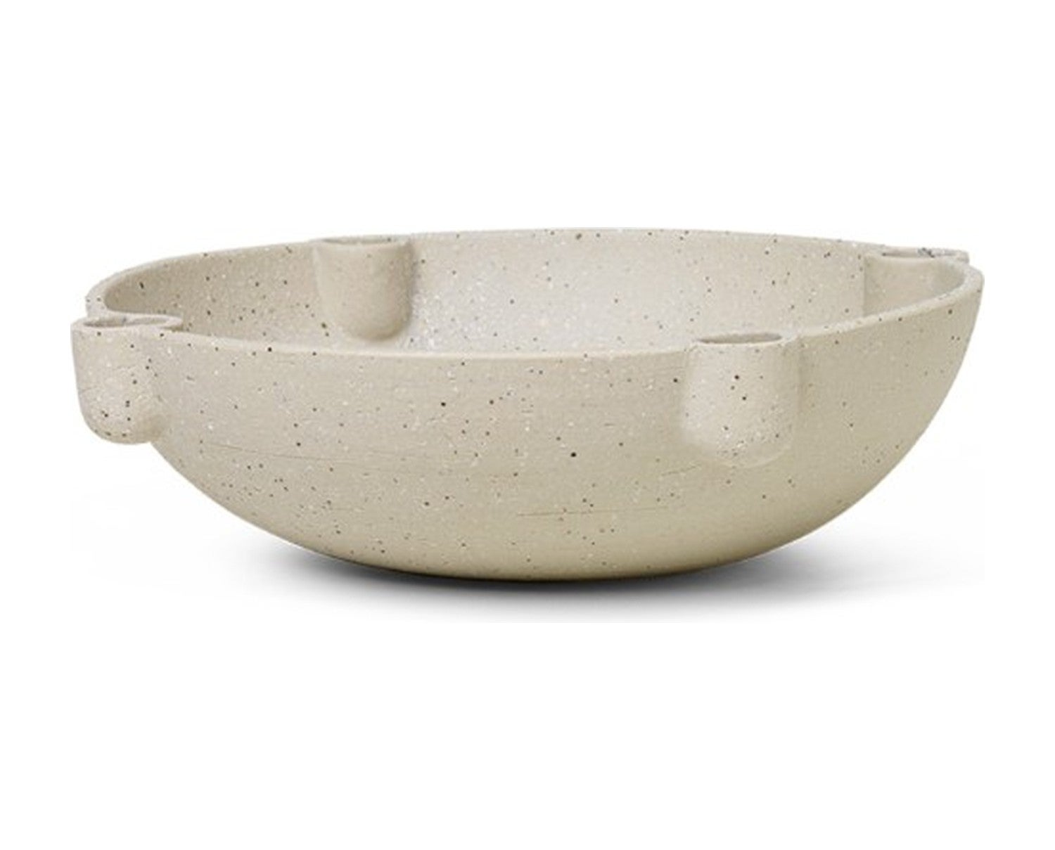 Ferm-Living-Bowl-Candle-Holder-Large-Light-Grey-1