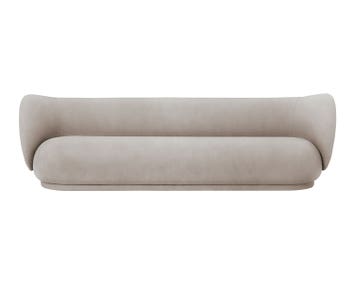 Rico Soffa 4-sits i tyget Brushed Sand