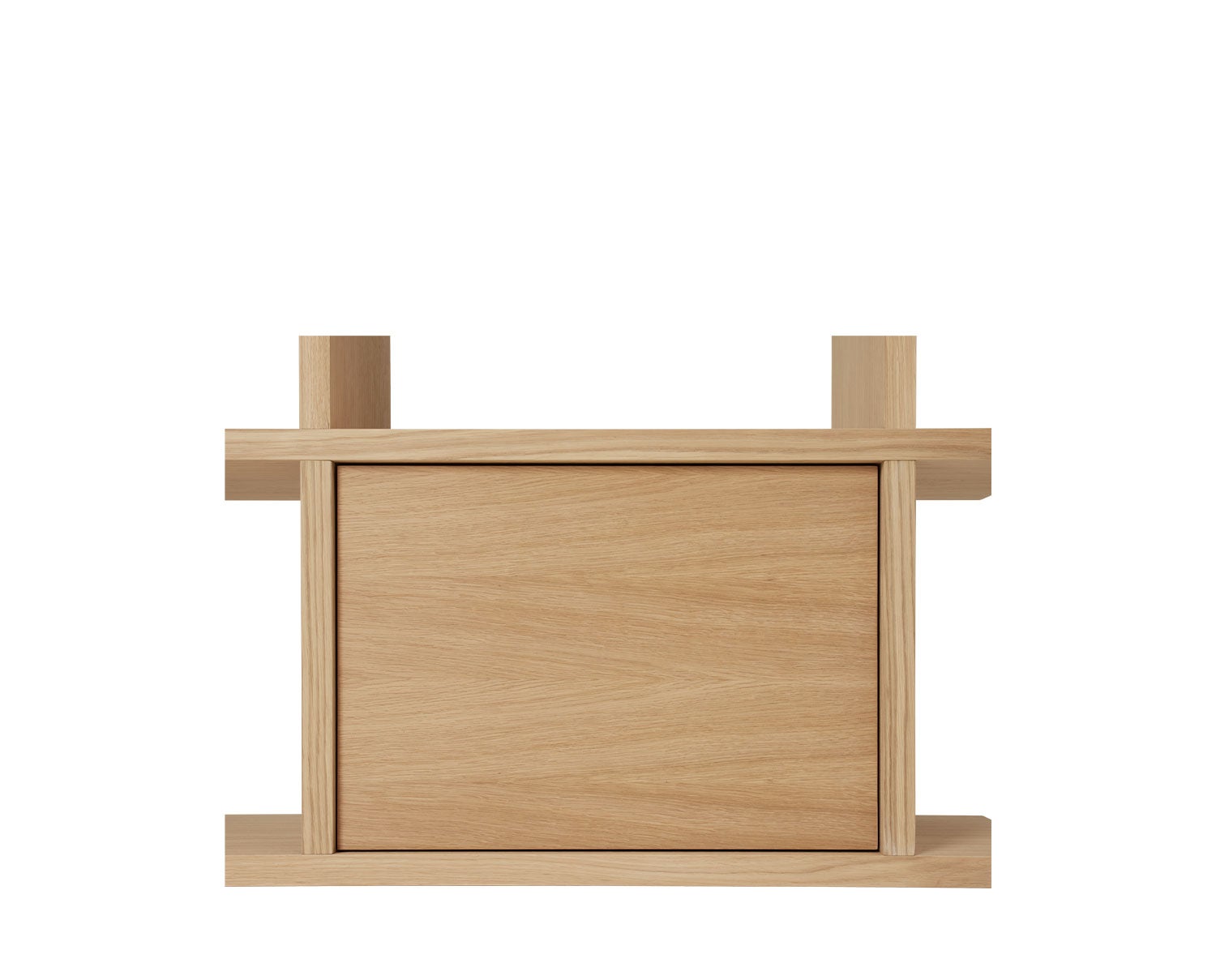 Kona bokhylleinsats i färgen Natural 