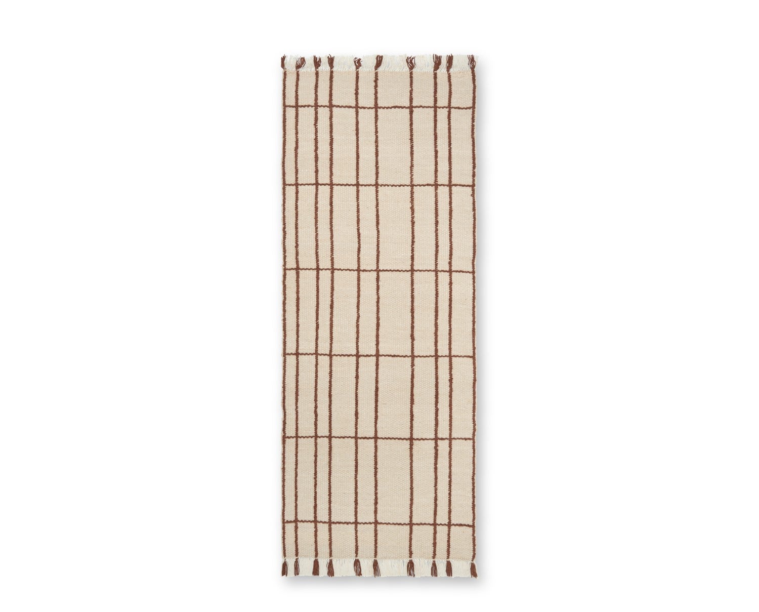 Ferm-Living-Sen-Runner-80-x-200-Parchment-Chestnut-1
