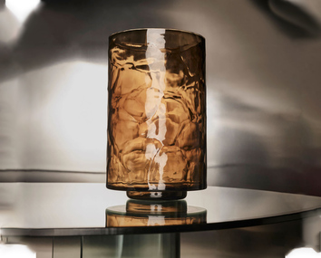 Aurell Vase Brown Glass | Tinted Objects