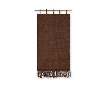 Ferm-Living-Harvest-Wall-Rug-50-x-100-Dark-Chocolate-1