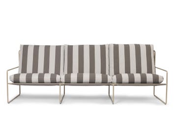 Desert Soffa 3-sits i utförandet Cashmere/Chocolate