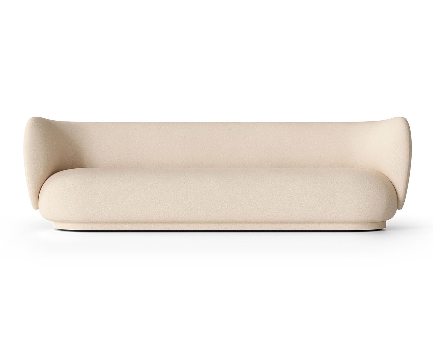 Rico Soffa 4-sits i tyget Brushed Off-White