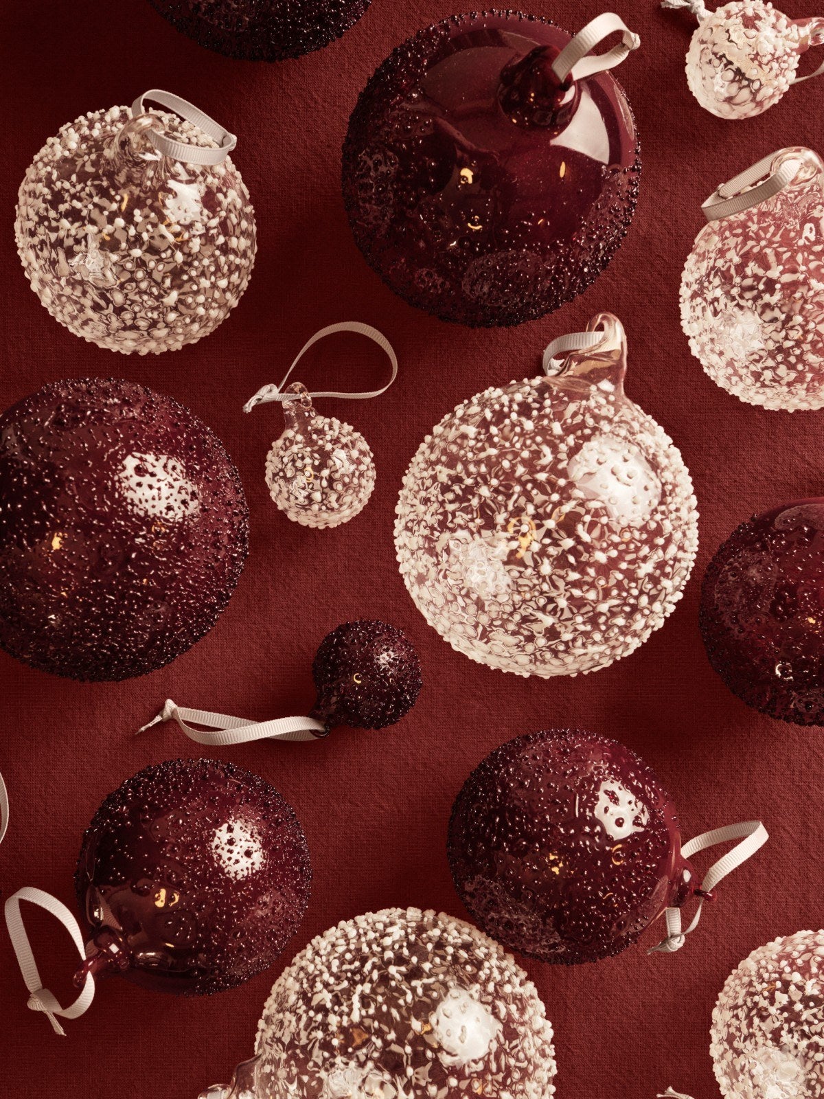 Ferm-Living-Flurry-Glass-Baubles-Set-of-3-M-Picante-Red-miljo