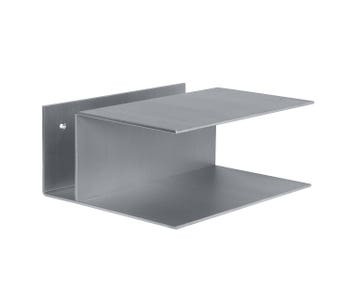 Lager Vägghängt Sängbord i utförandet Aluminium