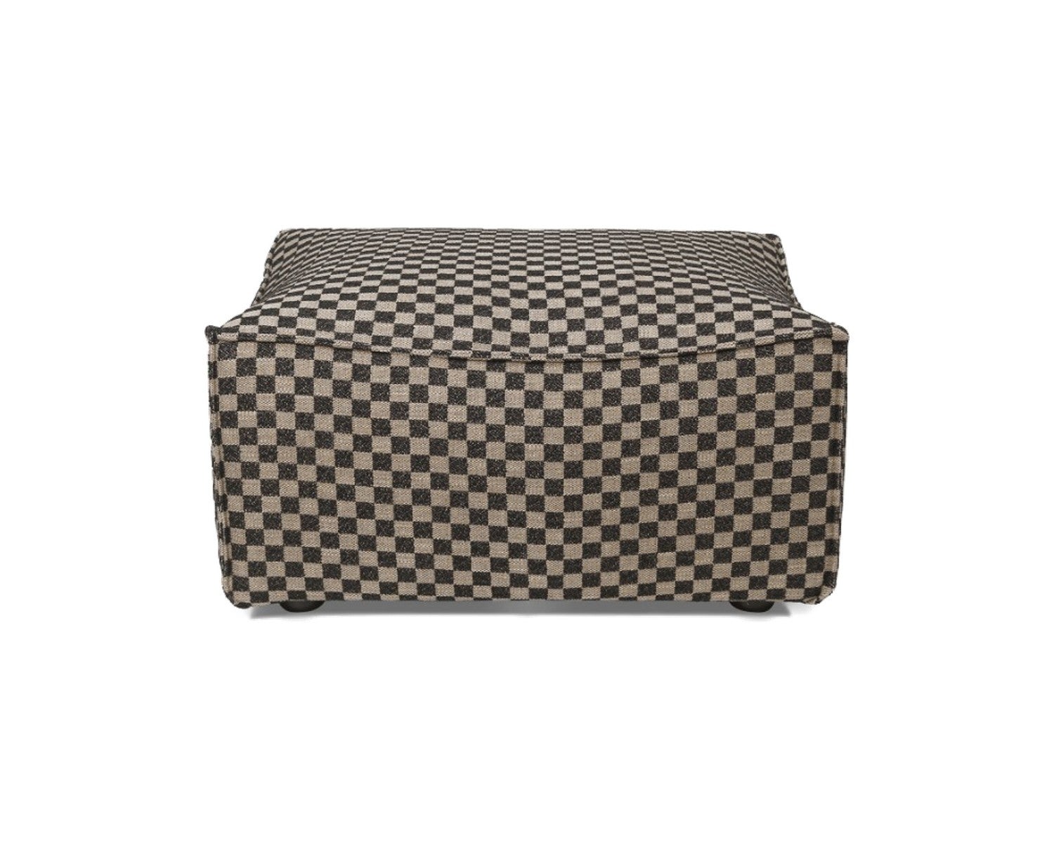 Ferm-Living-Catena-Pouf-Rectangular-Small-S501-Check-Sand-Black-8357-1c
