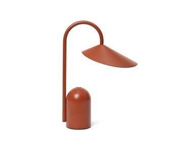 Arum Portabel Lampa i färgen Oxide Red