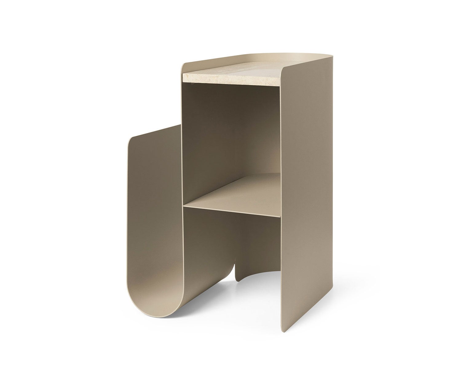 Vault Sidobord i utförandet Cashmere